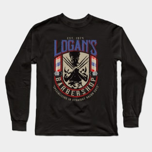 Logan's Barbershop Long Sleeve T-Shirt